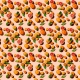 Tkanina 16174 | Oranges on an orange background0