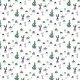 Fabric 16178 | Funny cacti / Uśmiechnięte kaktusy