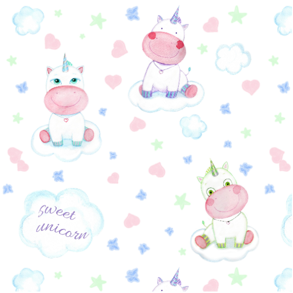 Fabric 16378 | Unicorns