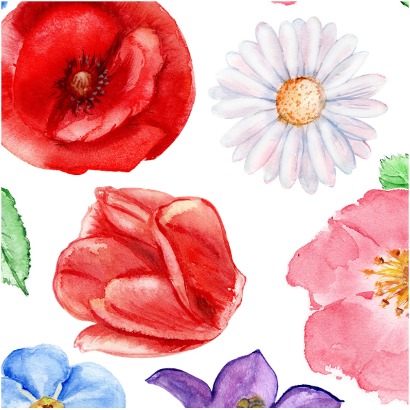 Fabric 16384 | Kwiaty Polne