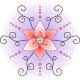 Fabric 16437 | FLORAL SYMMETRY / LILY
