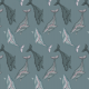 Tkanina 16450 | Wieloryby na niebieskim