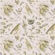 Fabric 16481 | PTAKI NA LILIOWYM TLE 
