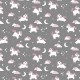 Fabric 16491 | Unicorns on grey
