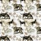 Fabric 16715 | PSY OGARY POLSKIE - POLISH HOUNDS