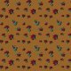 Fabric 16852 | Etno flora - mustard