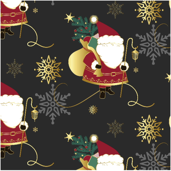 Fabric 16923 | Santa_003