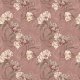 Fabric 17080 | KWIATY VINTAGE | NA RÓŻU | WIĘKSZE