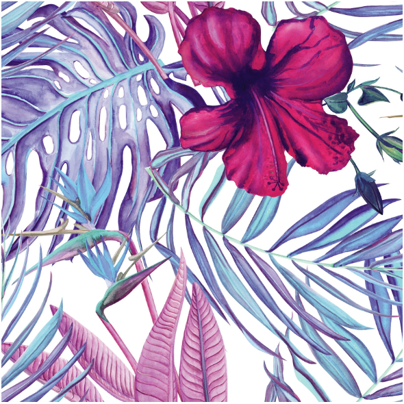 Tkanina 17146 | TropicalFlower