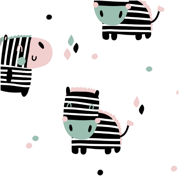 Fabric 17154 | zebry