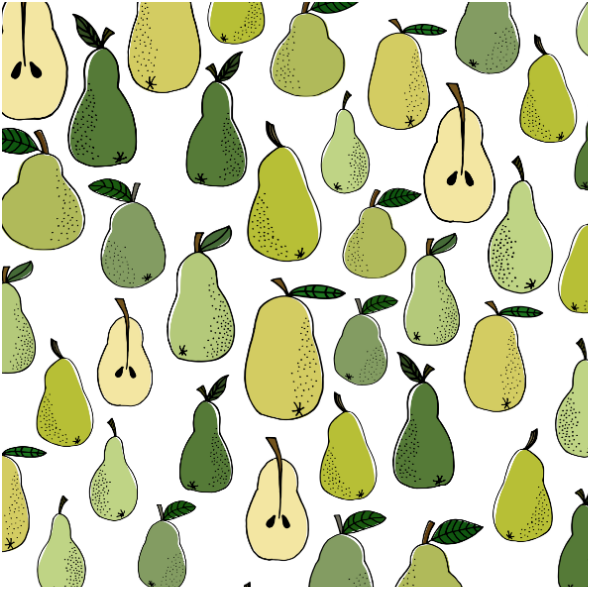 Fabric 17163 | Pears ii