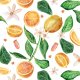 Fabric 17174 | cytryny