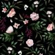 Tkanina 17221 | secret garden