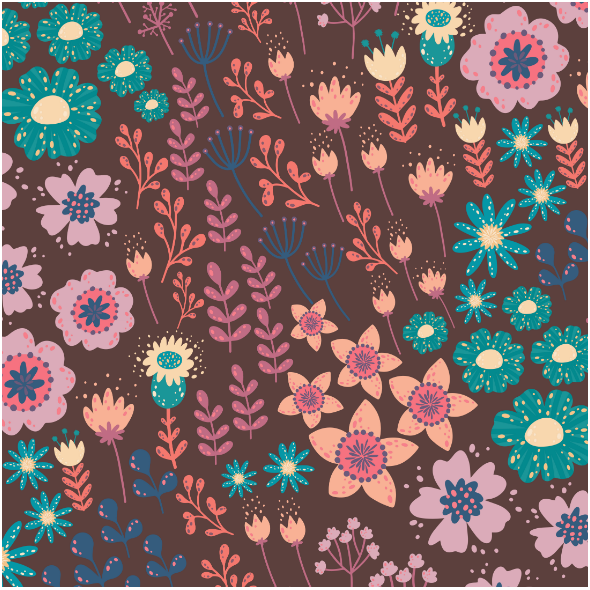 Tkanina 17342 | flowers