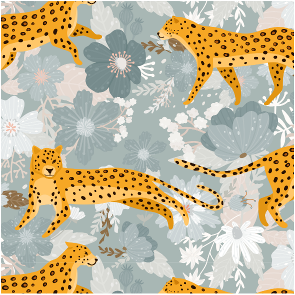 Tkanina 17346 | leopard