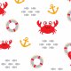 Fabric 17385 | Crab & Lifebuoy