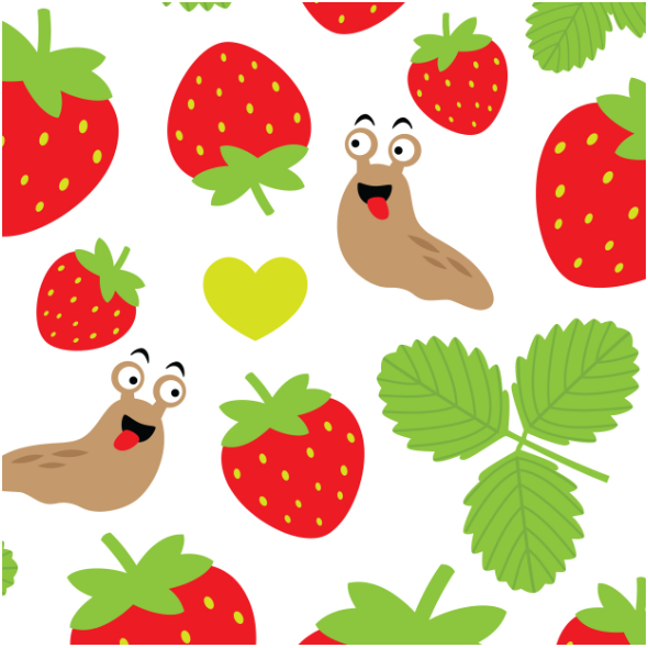Fabric 17403 | I Love Strawberries