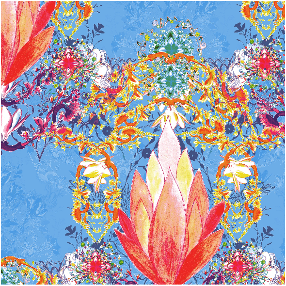 Fabric 17449 | ORIENTAL - seria 3