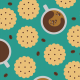 Fabric 17489 | Coffee & Cookies