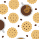 Fabric 17491 | Coffee & Cookies