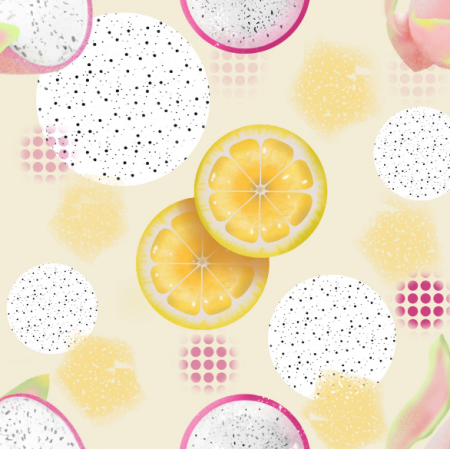 Fabric 17533 | lemon