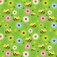 Fabric 17575 | Bee & Flowers