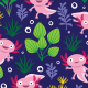 Fabric 17664 | Axolotl