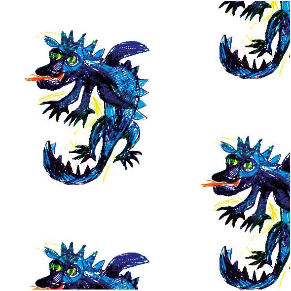 Tkanina 17675 | Dragon 1