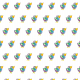 Fabric 17685 | Funny bird 3- pattern for kids