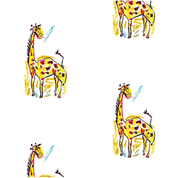 Fabric 17741 | giraffe 1 pattern for kids