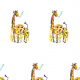 Fabric 17747 | giraffe 2 pattern for kids