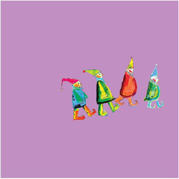 Fabric 17758 | dwarves 3 - pattern for kids