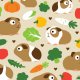 Tkanina 17845 | GUINEA PIGS AND THEIR TREATS