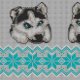 Tkanina 17888 | winter husky