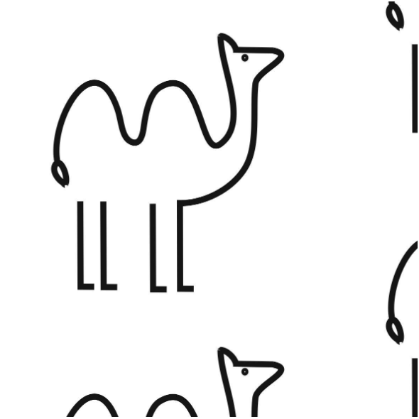 Fabric wielbłąd minimalista