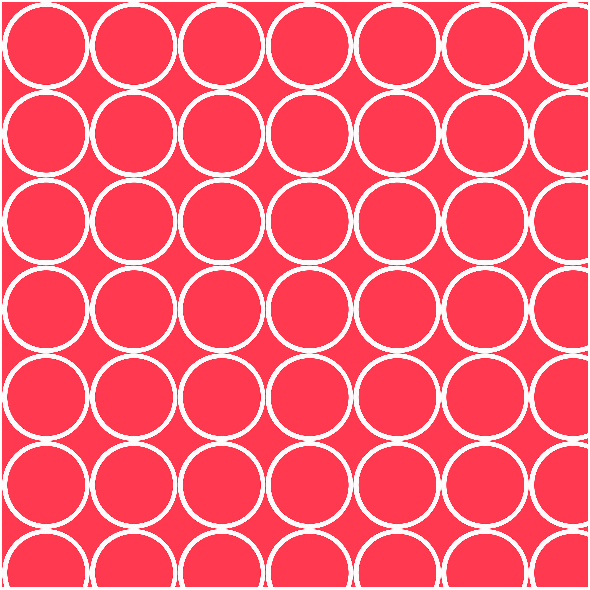 Tkanina 1953 | circles