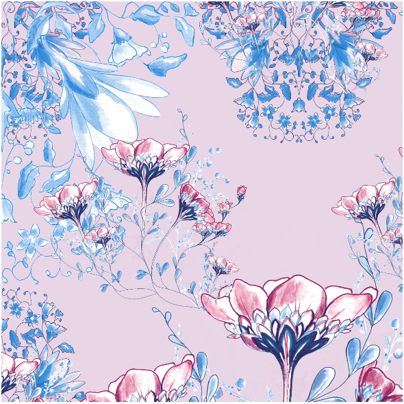 Tkanina 17958 | Flowers inspirations - seria 4