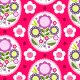 Fabric 1956 | flowers cotillions