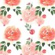 Tkanina 18010 | Roses 20