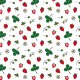 Fabric 18019 | strawberries on the table