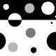 Fabric 18102 | Spots B/w