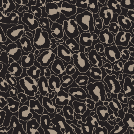 Fabric 18185 | jungle meow! black