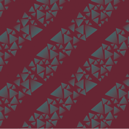 Tkanina 18271 | trójkąty - paski - na bordowym tle