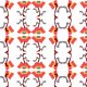 Fabric 18302 | KWIATY NA BIAŁYM TLE 2