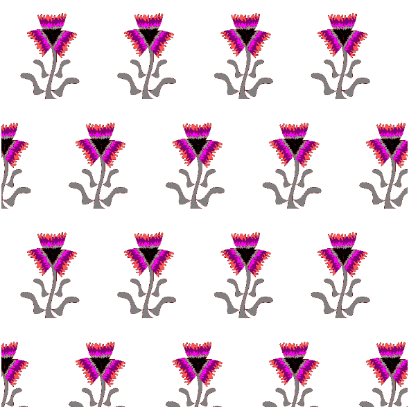 Fabric 18303 | KOLOROWY KWIat