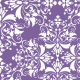 Tkanina 18327 | floral na fiolecie