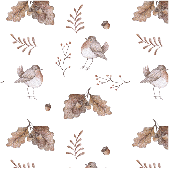 Fabric 18361 | Ptaki
