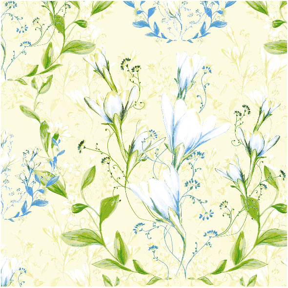 Fabric 18401 | floral style - seria 1