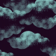 Fabric 18452 | Chmury wieczorną porą