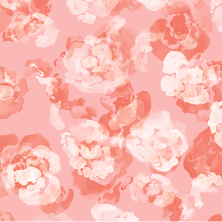 Fabric 18454 | Różowe kwiatki